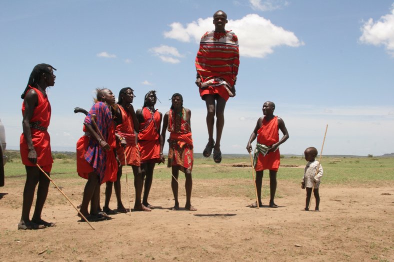 Masai Mara village